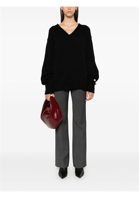 Black V-neck sweater Philosophy - women PHILOSOPHY DI LORENZO SERAFINI | 090871020555